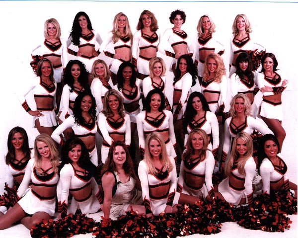 Jodi Byrne Cincinnati Makeup Artist Model Bengal Cheerleaders